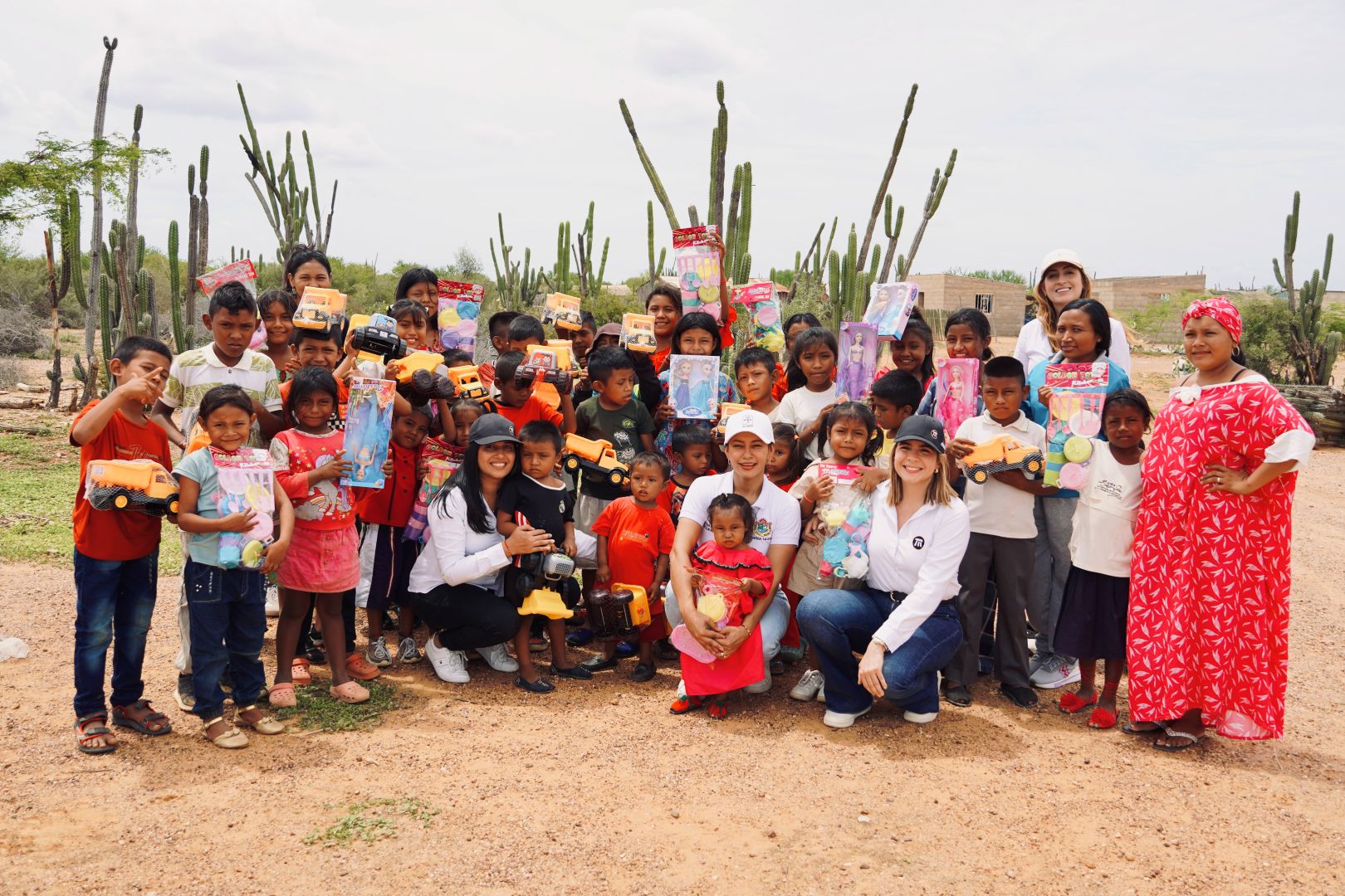 Compromiso social Dolmen en Uribia
