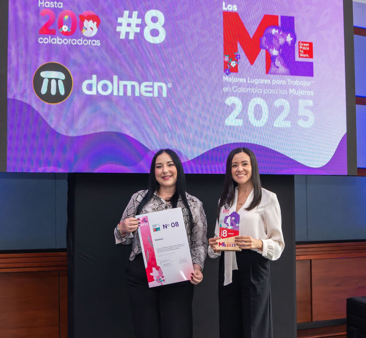 El Mejor Lugar para Trabajar para las Mujeres Colombia Dolmen 2025
