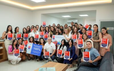¡100 % de nuestros colaboradores en Colombia, Estados Unidos, México y Perú afirmaron que Dolmen es un excelente lugar para trabajar!